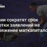В России сократят срок обработки заявлений на распоряжение маткапиталом