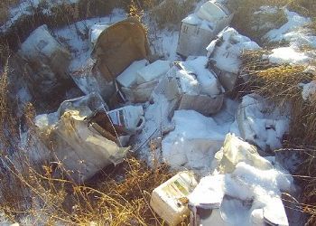 Свалку канистр из-под пестицидов обнаружили в Приамурье