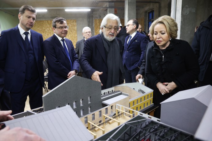 Матвиенко проконтролирует строительство новой сцены МДТ — Театра Европы