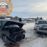 При столкновении двух "ВАЗов" пострадали водители