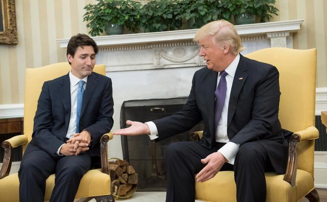 Трюдо назвал серьезными угрозы Трампа присоединить Канаду к США
