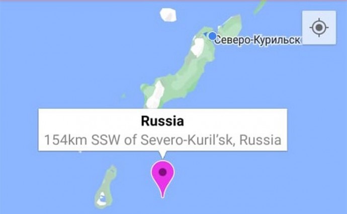 "Дверь скрипела": землетрясение ощутили в Северо-Курильске