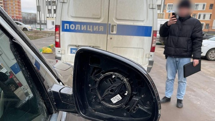 Задержан житель Подмосковья, приезжавший в Тулу на охоту за дорогими автозеркалами