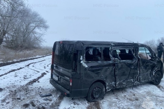 На Орловщине в аварии пострадала пассажирка микроавтобуса