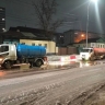 В Улан-Удэ началась уборка снежных наростов с дорог