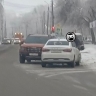 На улице Мира в Пензе не поделили дорогу две машины