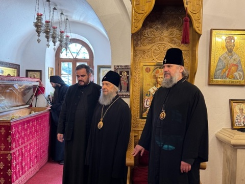 Митрополит Зиновий с визитом посетил Сербскую Православную Церковь