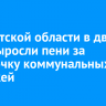 В Иркутской области в два раза выросли пени за просрочку коммунальных платежей