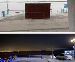 На набережной снесли ещё один тир