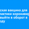 Российская вакцина для профилактики коронавируса может выйти в оборот в 2025 году