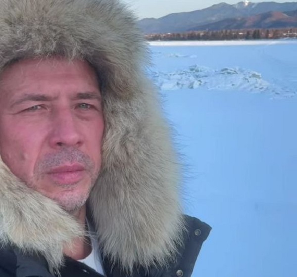 Андрей Мерзликин попросил силы у Байкала