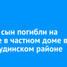 Отец и сын погибли на пожаре в частном доме в Нижнеудинском районе