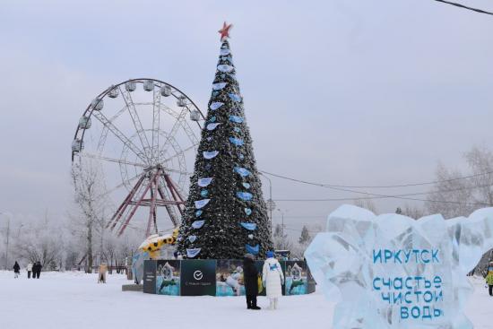 Проголосовать за иркутскую елку Счастья на Всероссийском конкурсе «Елки России» можно до 11 января