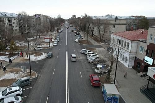 В Благовещенске отремонтируют Театральную от Ленина до Краснофлотской