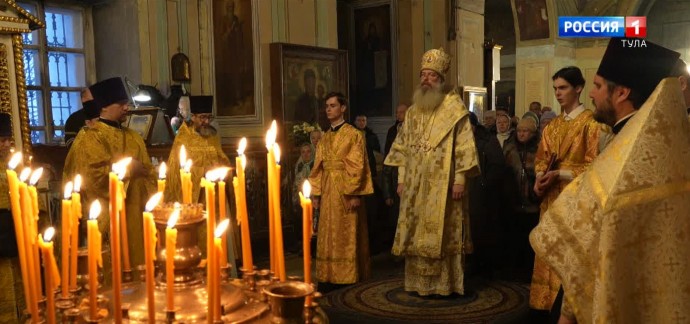 В Тульскую область доставили частицу Животворящего Креста Господня
