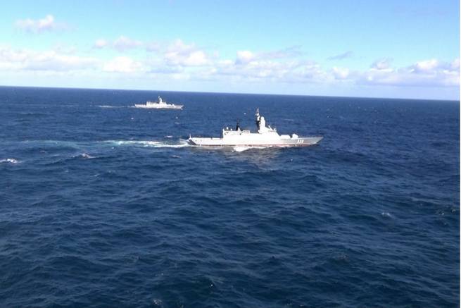 Корвет «Алдар Цыденжапов» совершил учебный выход в море