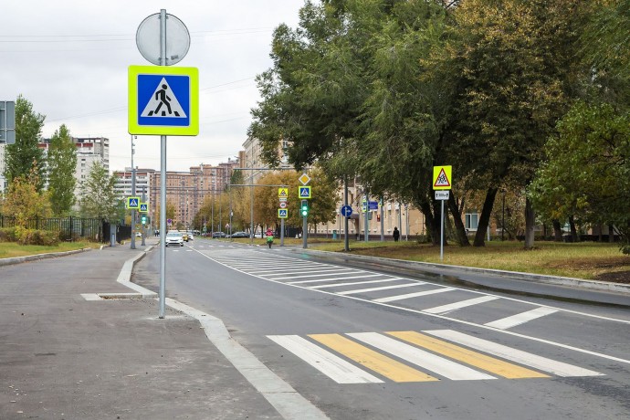 Завершен первый этап благоустройства территории возле станции Серп и Молот МЦД-4
