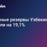 Валютные резервы Узбекистана выросли на 19,1%