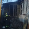 В Курске на пожаре скончался мужчина