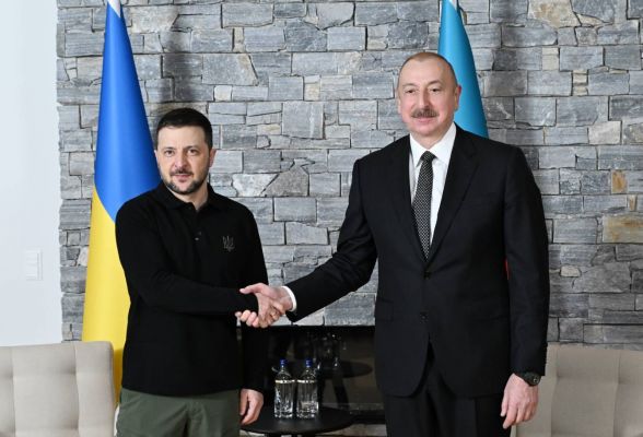 Ильхам Алиев встретился с Зеленским по инициативе Киева