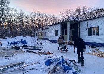 Новые корпуса в лагере «Прометей» готовы на две трети