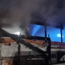 Последствия пожара в частном доме в Южно-Сахалинске попали на видео