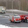 На трассе М-1 под Вязьмой Пежо въехал в отбойник
