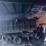 В Улан-Удэ подожгли гараж с грузовиком внутри