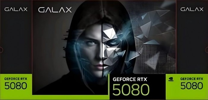 «Слитая» фотография упаковки GALAX GeForce RTX 5080 не выдала никаких секретов по поводу дизайна видеокарты
