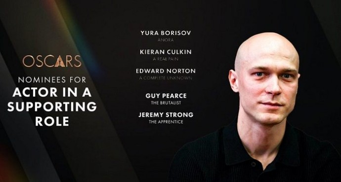Российский актёр Юра Борисов номинирован на «Оскар»