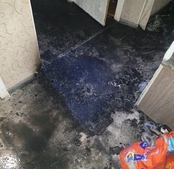 В Башкирии во время пожара в квартире погиб мужчина
