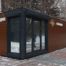 В Нарымском сквере начал работу стационарный пост полиции