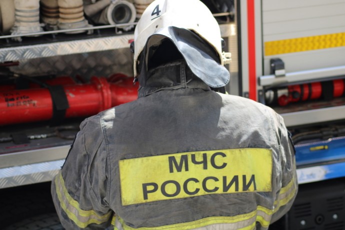В Тульской области трогательно проводили на пенсию пожарного со стажем 25 лет