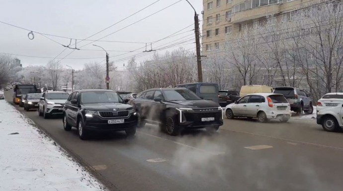 Загруженность дорог 11 января — 3 балла