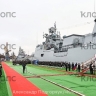 Калининградский завод доделал и передал коллегам военный фрегат (фото, видео)