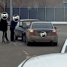 В Пензе не поделили дорогу две легковушки, движение осложнено