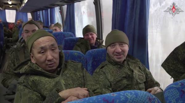 В Бурятии рассказали о вернувшихся из украинского плена военных