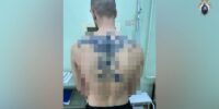 Астраханец разрисовал дом и подъезд экстремистской символикой