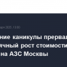 Новогодние каникулы прервали трехмесячный рост стоимости бензина на АЗС Москвы