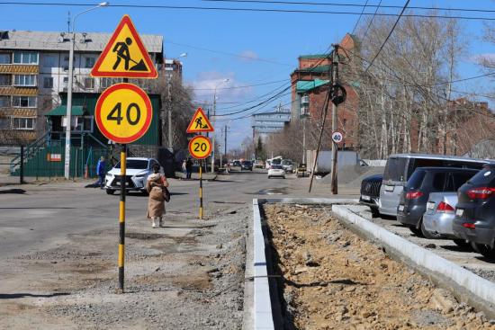 Семь дорог отремонтируют в Октябрьском округе Иркутска в 2025 году