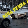 На улице Пушкина в Пензе разбился легковой автомобиль
