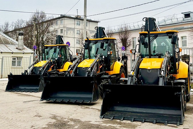 Тульские муниципалитеты получили новую коммунальную технику