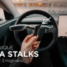 Найден способ вернуть на электромобили Tesla подрулевые переключатели...