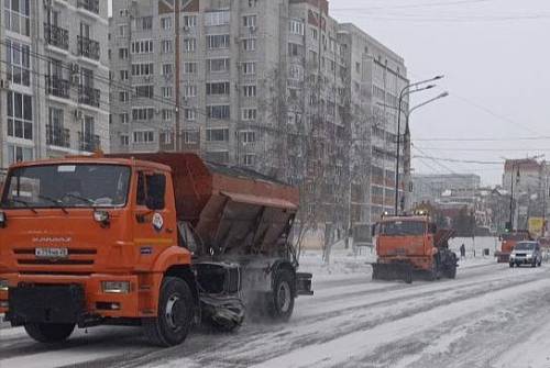 Опубликован план работ по уборке Благовещенска в ночь на 30 января