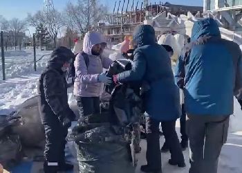 В Благовещенске на акции по сбору вторсырья установили рекорд