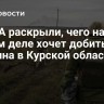 В США раскрыли, чего на самом деле хочет добиться Украина в Курской области