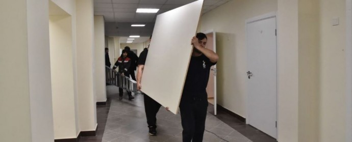 Новую поликлинику построили в поселке Колывань Новосибирской области