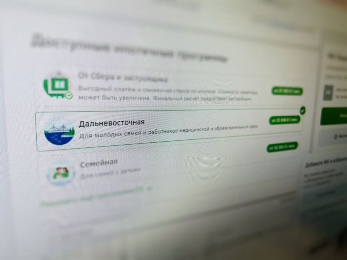Владивостокцы предпочли бы взять льготную ипотеку от компании