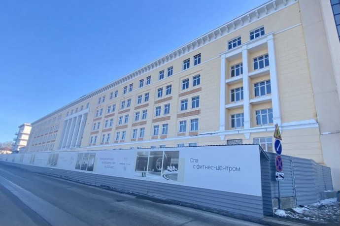 В Перми приступили к строительству гостиницы на месте бывшего здания ВКИУ