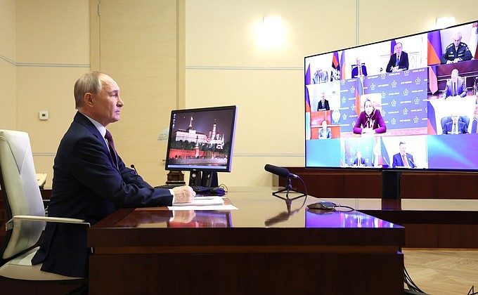 Совещание с постоянными членами Совета Безопасности